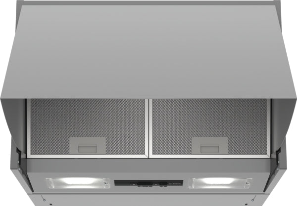 Bosch Series 2 Integrated Pull-Out Cooker Hood 60cm - Silver