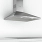 Bosch Series 2 Wall-Mounted Chimney Cooker Hood 90cm - Stainless Steel
