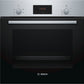 Bosch Series 2 Built-In Electric Single Oven - Stainless Steel - A Rated