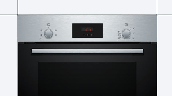 Bosch Series 2 Built-In Electric Single Oven - Stainless Steel - A Rated