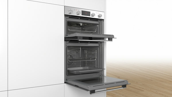 Bosch Series 2 Built-In Electric Double Oven - Stainless Steel - A Rated