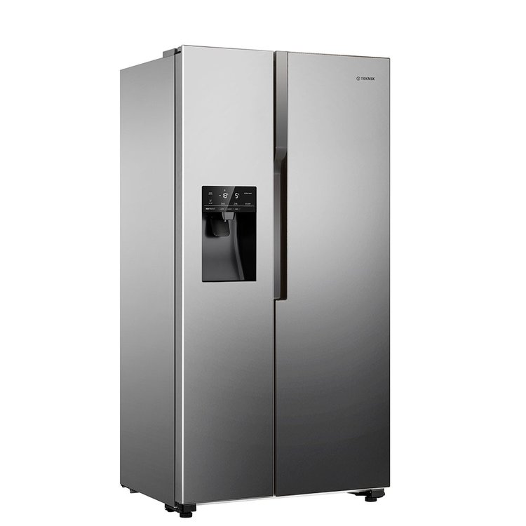 Teknix THSBS1791PLUX plumbed ice/water Side by Side Fridge Freezer