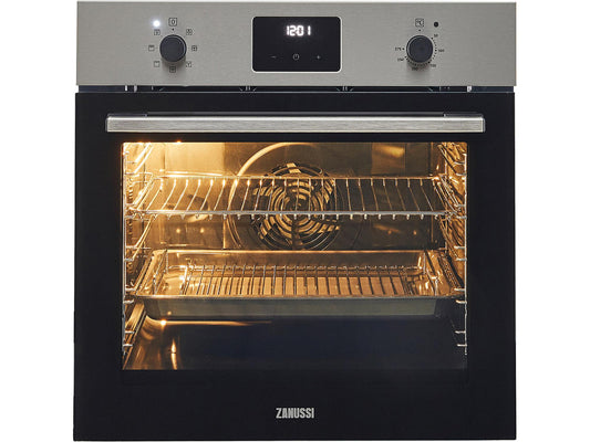 Zanussi ZOHNX3X1 Built-In Electric Single Oven
