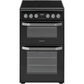 Hotpoint HD5V93CCB/UK Ceramic Electric Cooker with Double Oven, Black, A Rated