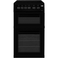Beko KDC5422AK Ceramic Electric Cooker with Separate Grill, Black, A Rated