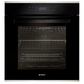Teknix SCS63PX, Multifunction Pyrolytic Electric Oven, Programmable Timer, Black