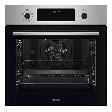 Zanussi ZOPNX6XN Series 60 Built In Pyrolytic Single Oven in Stainless Steel