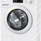 Miele WCA020 WCS Active Freestanding Washing Machine, 7kg Load with 1400rpm Spin - Lotus white - B Rated